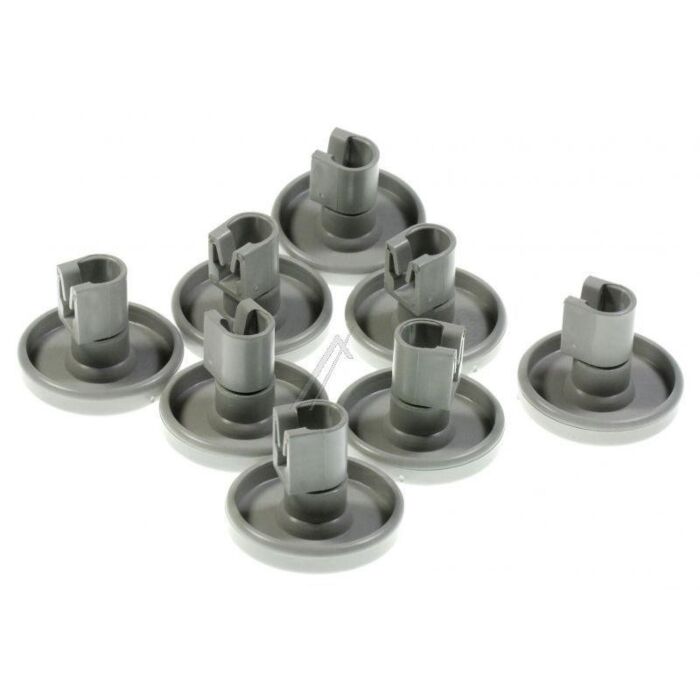 Geschirrkorb Rollensatz, Grau, 8 Stück Geschirrspüler G812145 main product photo