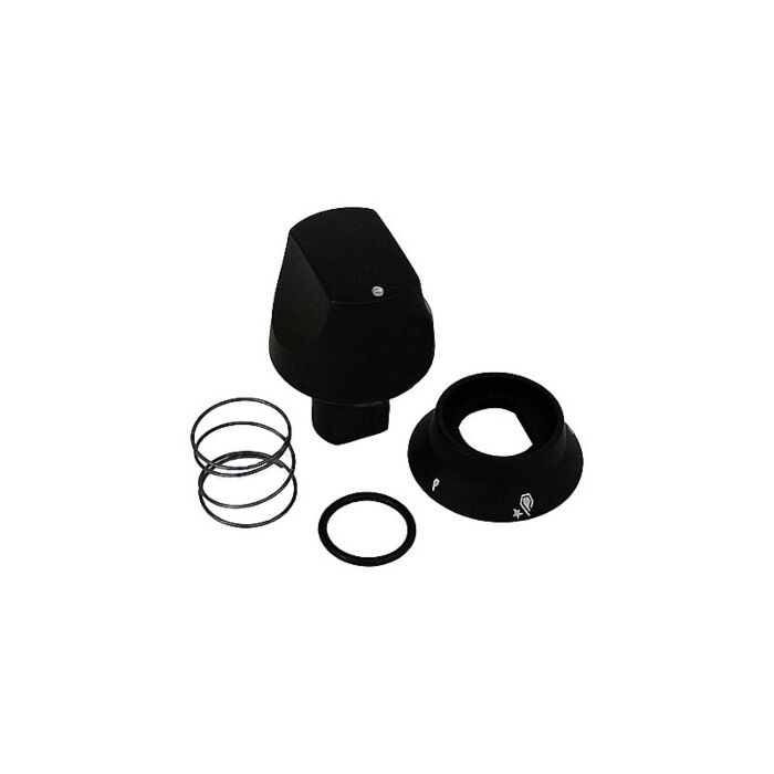 Franke Knebel - 1981838 Sp Hob Knob Black O.ring Spring Nut Kochfeld 1981838 main product photo