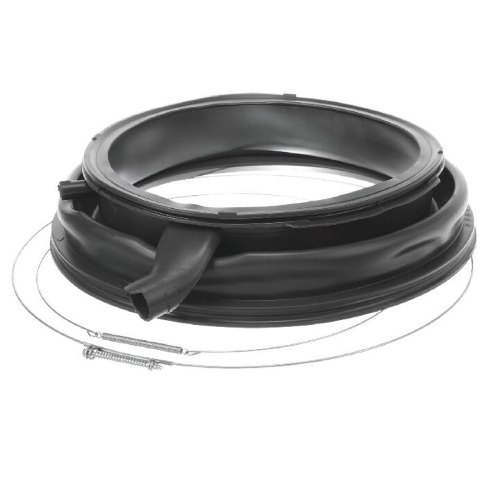 Bosch Siemens Waschmaschinentürdichtungen - Fenstermanschette, Lauegenbestaendig, Mit Beleuchtungsstutzen Anthrazit Schwarz (epdm) Waschmaschine 772662 main product photo