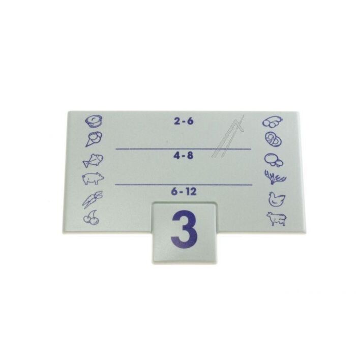 Blende Bedruckt Für Schublade Kühlschrank 742878100 main product photo