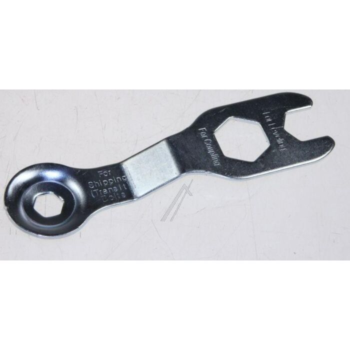 Lg - Secc-c 20/20 Ywllow T2 Montagehilfsmittel Maul-/ringschlüssel Schlüsselweite 12 Mm + 17 Mm + 23 Mm Gekröpft Z.b. Für Gerätefüsse Waschmaschine 3W20018B main product photo