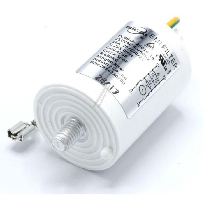 Beko Grundig Arcelik Entstörfilter - Störung Entstörung Waschmaschine 2827980800 main product photo