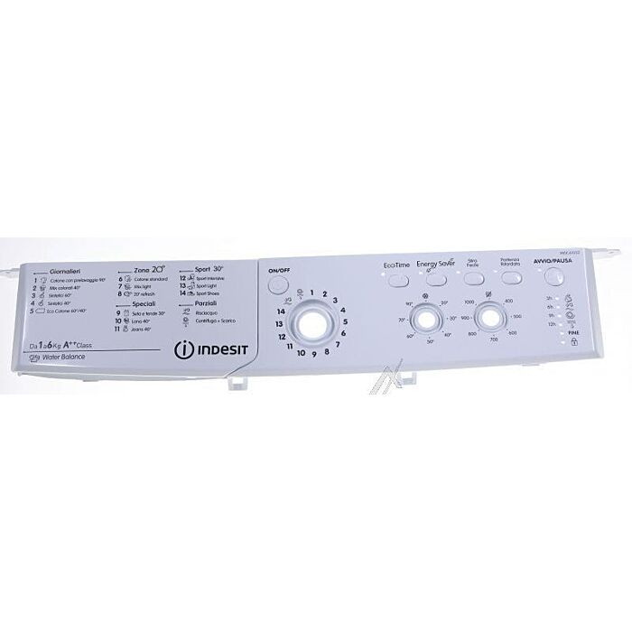 Whirlpool Indesit Bedienteilblenden - C00511965 Pw Belde+schubladergriff Gw Iwsc61052cec Waschmaschine C00511965 main product photo