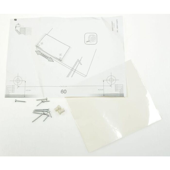 Whirlpool Indesit Befestigungsbleche - C00543155 Kit F. Installation 45/60cm Waschmaschine 488000543155 main product photo
