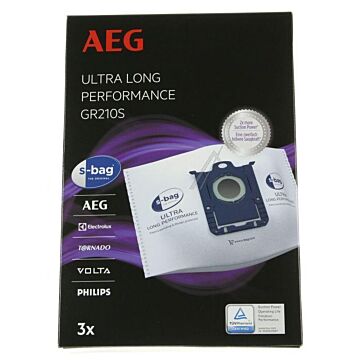 Gr210s 3 S-bag Ultra Long Performance, 5 Ltr Xxl-staubbeutel Waschmaschine AEG EWF12070W