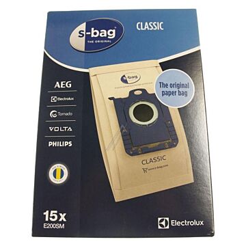 Electrolux Aeg Filter Mechanisch - E200sm E200sm S-bag Classic Staubbeutel 15 Stück Waschmaschine AEG EWF12070W
