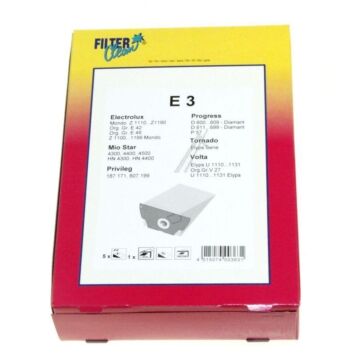 E3 Staubsaugerbeutel Inhalt 5+1+1 Waschmaschine AEG EWF12070W