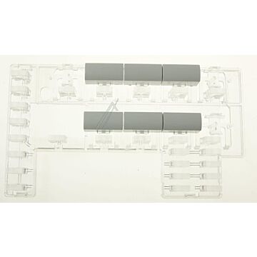 Drucktastenblock,6 Tasten,weis Waschmaschine 1108828409