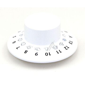 Drehknopf F. Timer Weiss Pw Pra108 Digit Waschmaschine 482000032065