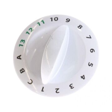 Drehknopf F. Timer Weiss Pw Wml Waschmaschine 482000030758