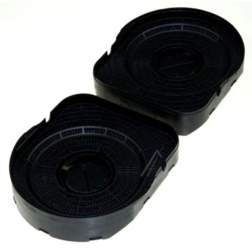 Kohlefilter 2 Stück Elica Typ 200, 210 X 190 X H 56mm Waschmaschine F117926