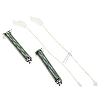 Bosch Siemens Türseile - Reparatursatz Gv640 Grau, 2x Seil + 2x Feder Geschirrspüler 12004032