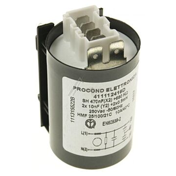 Electrolux Aeg Entstörfilter - Entstörkondensator,0.47µf Geschirrspüler 140009467014