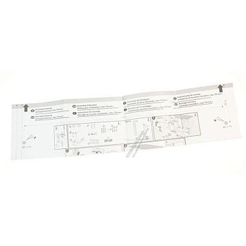 Schablone,integrierbar Geschirrspüler 140035669088
