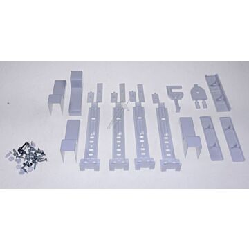 Bosch Siemens Laufwerkteile - Befestigungssatz Schleppscharnier Bosch Siemens Kühlschrank 491367