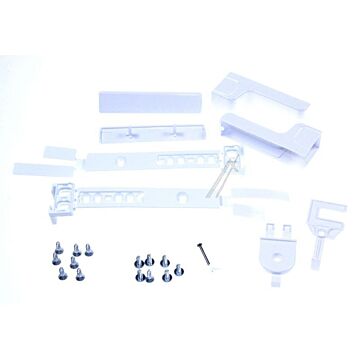 Bosch Siemens Mechanische Bauteile Befestigungsteile - Befestigungssatz 3-teilig Schlepptuer 720mm-1225mm Nische Kühlschrank 264862