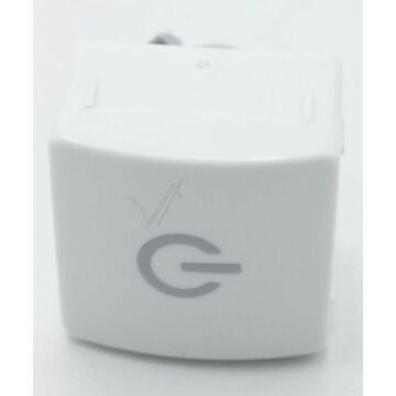 Drucktaste On/off 3er Lhg Weiss/hellgrau Kühlschrank 743720000