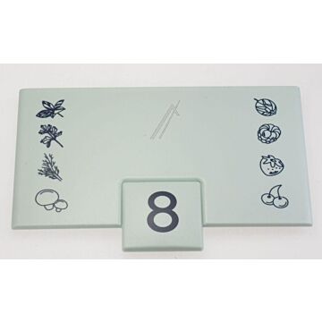 Blende Bedruckt Für Schublade Kühlschrank 743023200