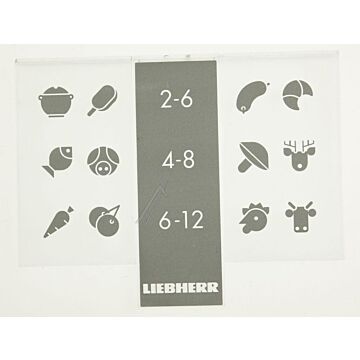 Blende Bedruckt Für Schublade Kühlschrank 743632000