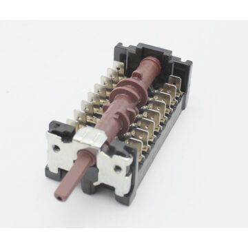 Beko Grundig Arcelik Taktschalter - 7 Positions Commutator Multi- Left Side Kühlschrank 263900053