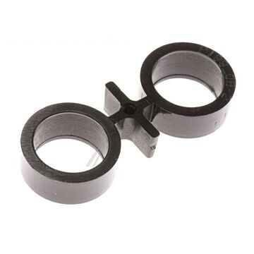 Knopf Adora Sheet Panel Knob Ring-black Kühlschrank 258430252