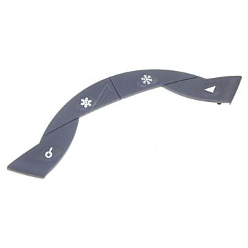 Display Button (grey) Kühlschrank 4145800400