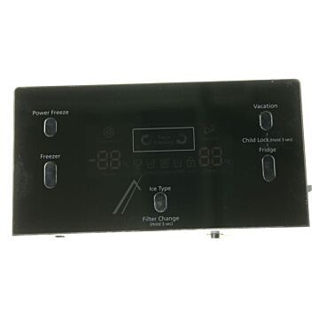 Assy-cover Dispenser;hremes-pjt,i-black, Kühlschrank DA97-05718G