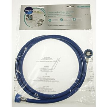 Whirlpool Indesit Schlauch - C00312104 Taf208, Zulaufschlauch Kalt 60bar 25grad 2,0m Waschmaschine 481953028933
