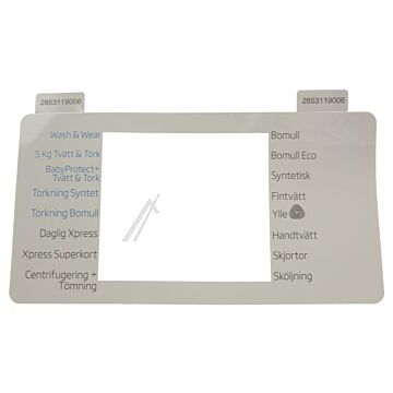 Plinthe Avant+por Tillon Waschmaschine 55X4174