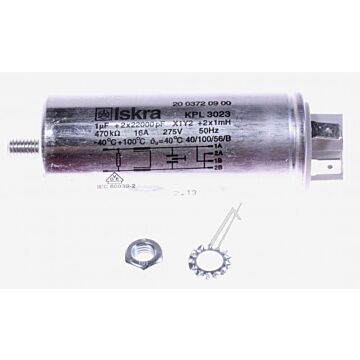 Kpl3023 1uf+2x22000pf Störung Entstörung Waschmaschine BEKO WMB71643PTE