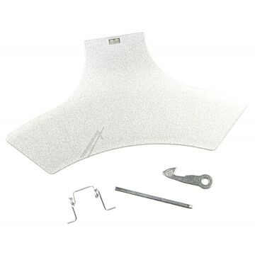 Whirlpool Indesit Waschmaschinentürgriffe - C00298714 Sichtfenstergriff Kit Innex Grey647 Waschmaschine C00298714