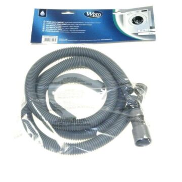 Ablaufschlauch Gerade/gerade 2m, 19/22/32 + Krümmer Waschmaschine HOOVER HNL6166-84