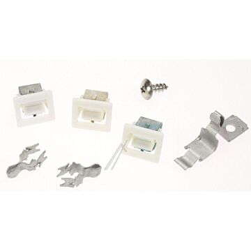 Whirlpool Indesit Türschliesshaken - C00312139 Türanschlag Waschmaschine 481946698658