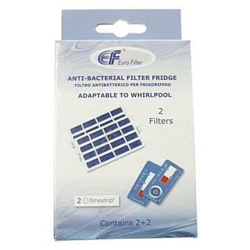 Wf109 Antibakterielle Mikrofilter 2 Stück Box Waschmaschine F44838