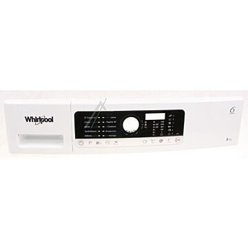 Schalterleiste + Griff Schublade Waschmaschine 481010771201