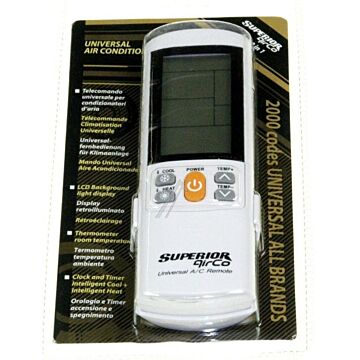 Airco Plus Universal Fernbedienung - 4000 Codes Waschmaschine SUPCU003